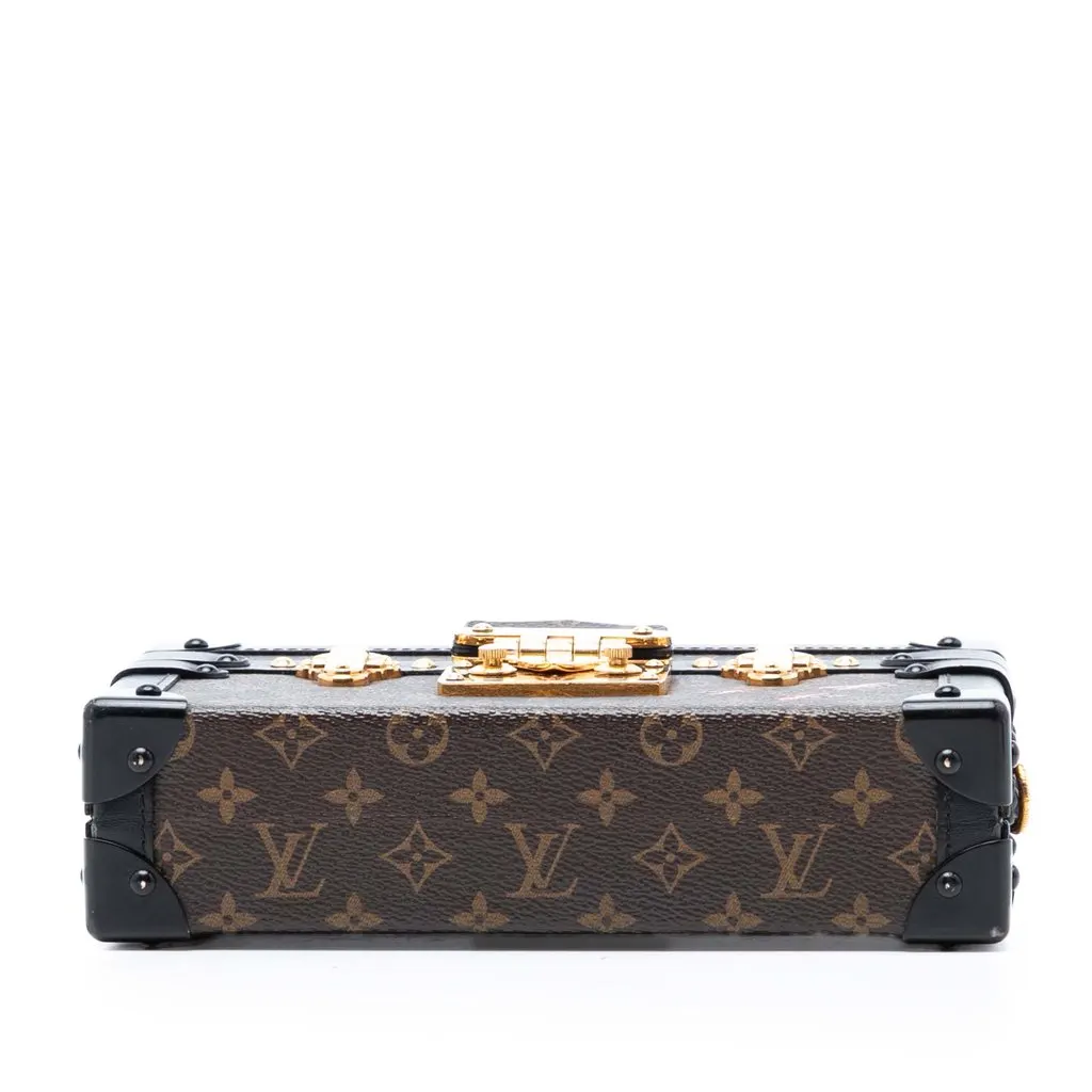 Louis Vuitton Monogram Petite Malle Brown Very good - Inside View
