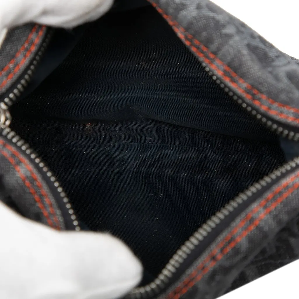 Dior Diorissimo Trotter Denim Flight Cosmetic Pouch Blue Good - Model View