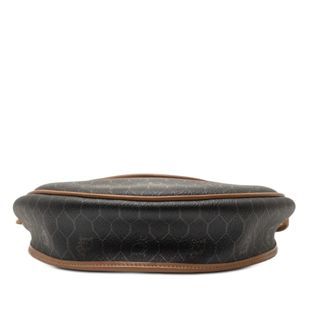 Dior Honeycomb Coated Canvas Crossbody Black Very good - Inside View