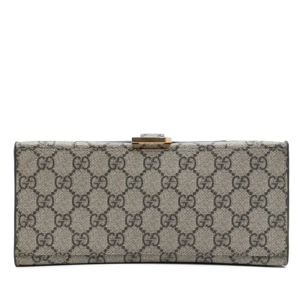 Gucci Small The Hacker Project GG Supreme Hourglass Satchel Beige Very good - Inside View