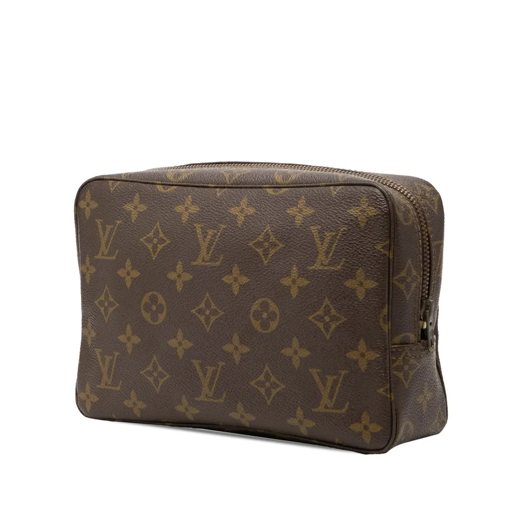 Louis Vuitton Monogram Trousse Toilette 23 Brown Very good - Back View