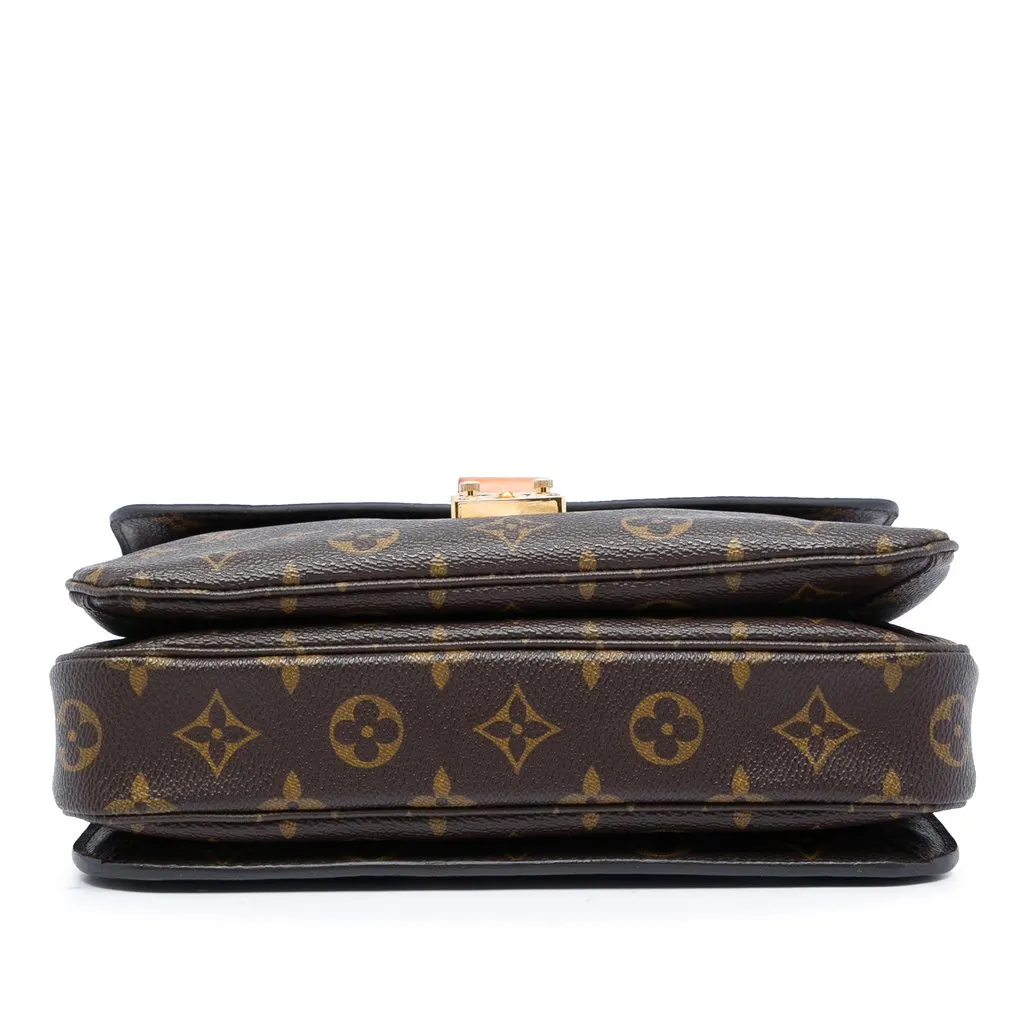 Louis Vuitton Monogram Pochette Metis Brown Very good - Inside View