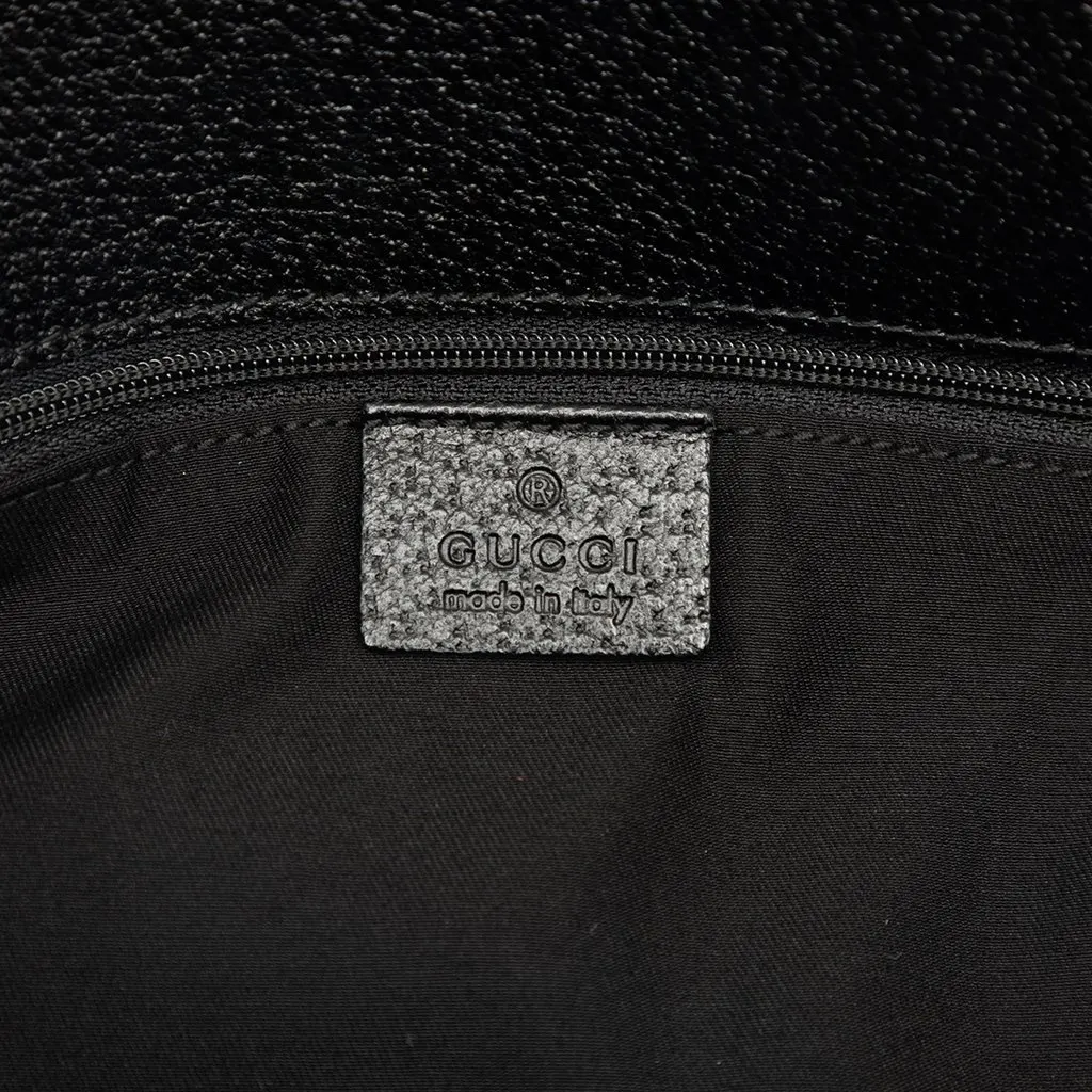 Gucci Large GG Canvas Eclipse Tote Black Very good - Box View