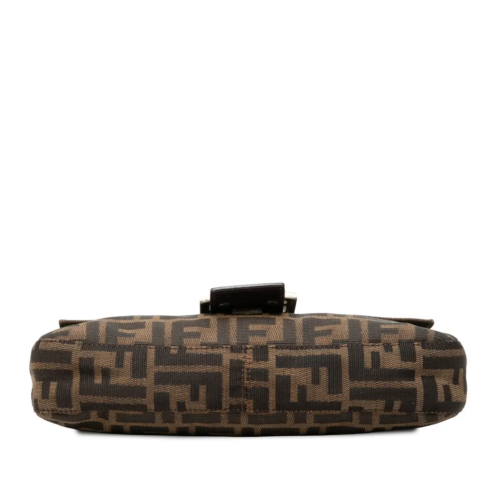 Fendi Zucca Canvas Baguette Brown Canvas Good - Inside View