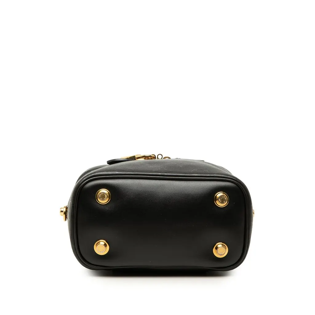 Louis Vuitton Monogram Ink Vanity PM Black Leather Very good - Inside View