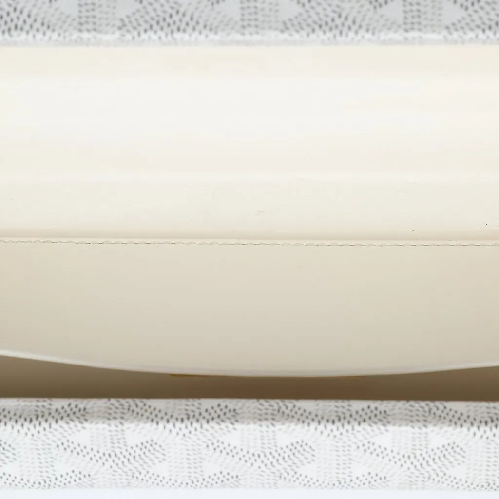 Goyard Goyardine Saint Honore Trunk Bag White Very good - Model View