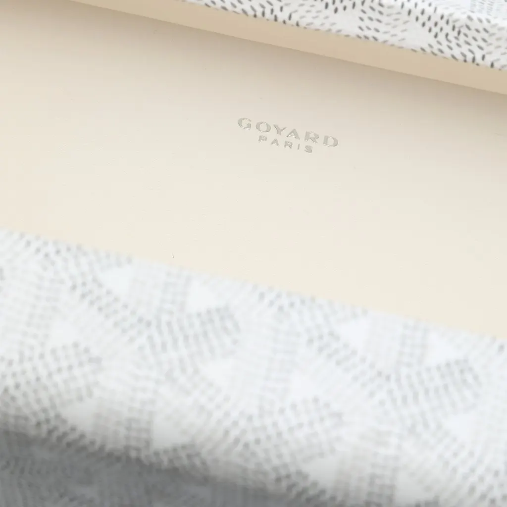 Goyard Goyardine Saint Honore Trunk Bag White Very good - Box View