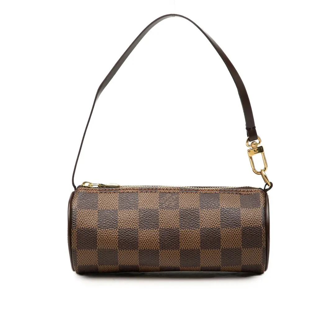 Louis Vuitton Damier Ebene Papillon Pochette Brown Very good - Front View
