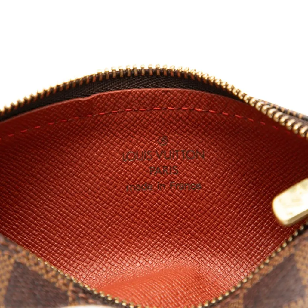 Louis Vuitton Damier Ebene Papillon Pochette Brown Very good - Box View