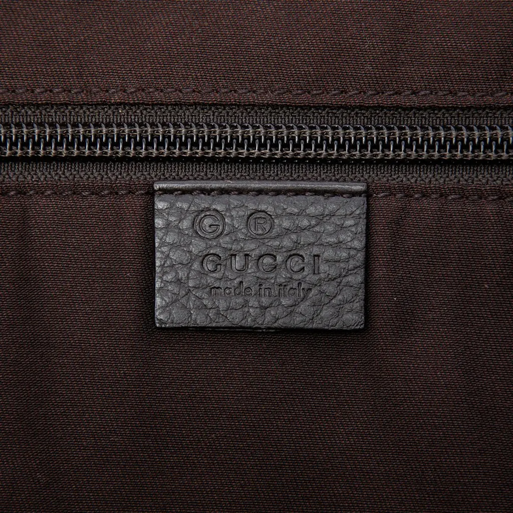 Gucci GG Nylon Crossbody Brown Very good - Box View