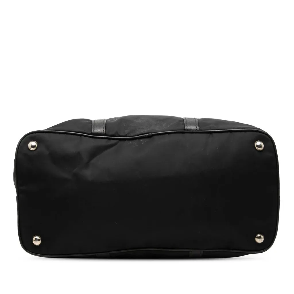 Prada Saffiano Trimmed Tessuto Open Convertible Tote Black Polyamide Very good - Inside View