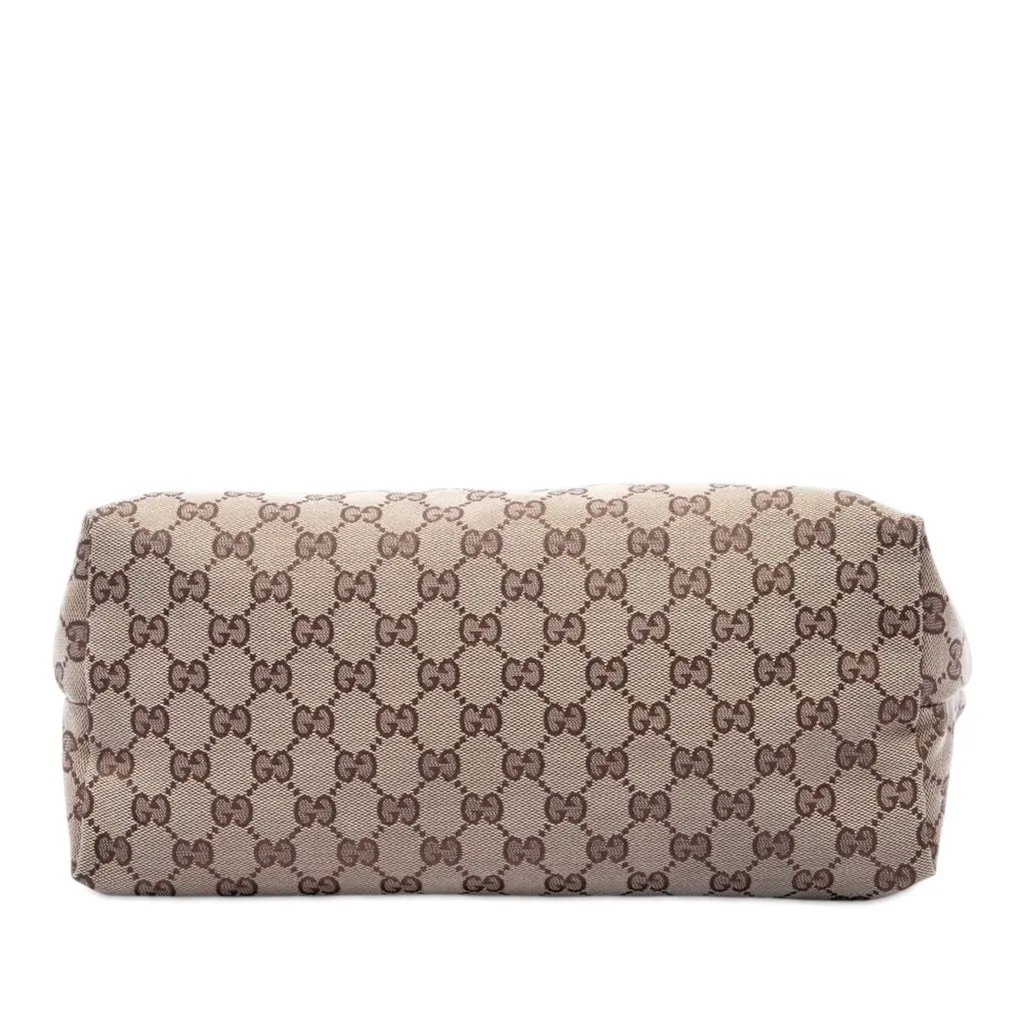 Gucci GG Canvas Web Crossbody Beige Canvas Very good - Inside View