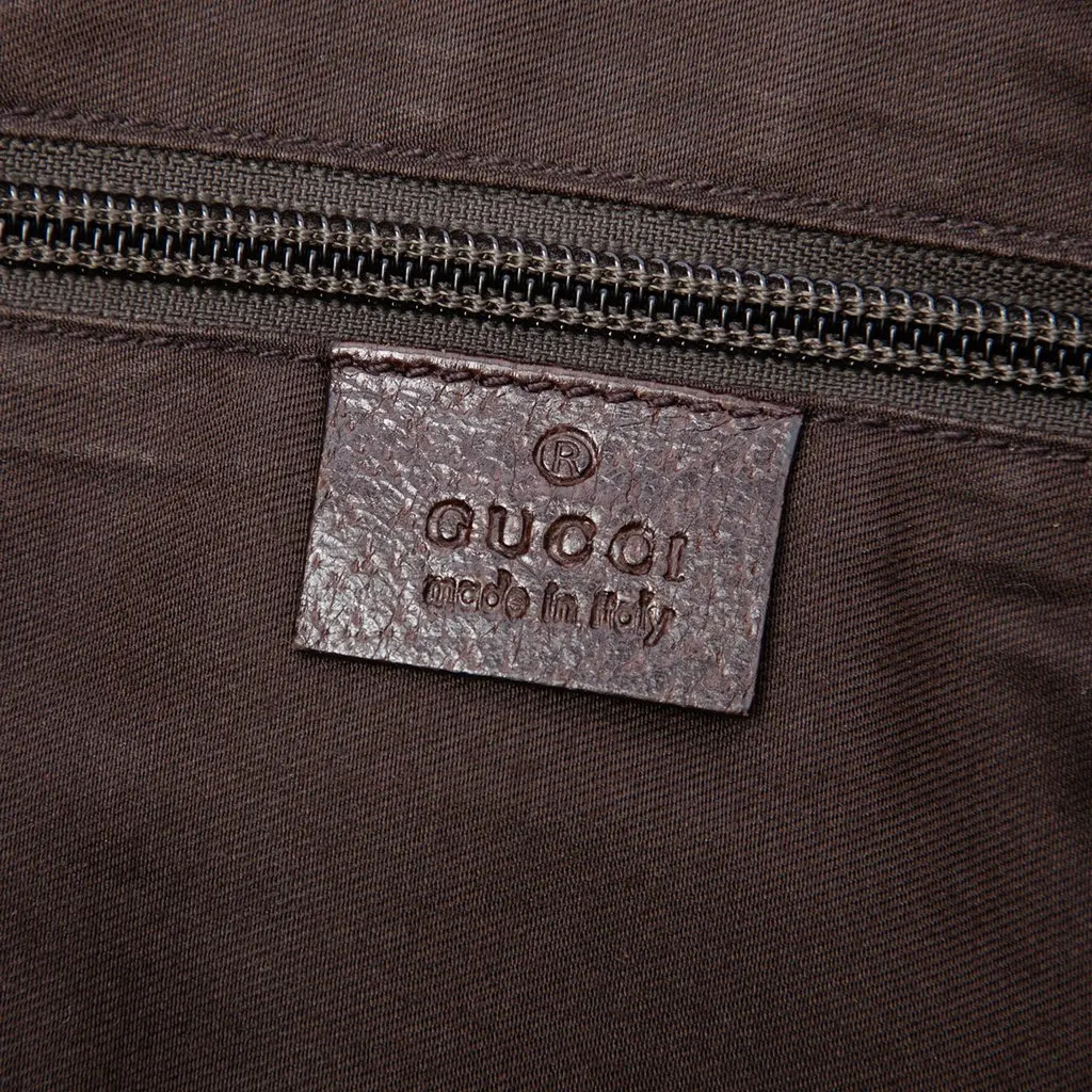 Gucci GG Canvas Web Crossbody Beige Canvas Very good - Box View