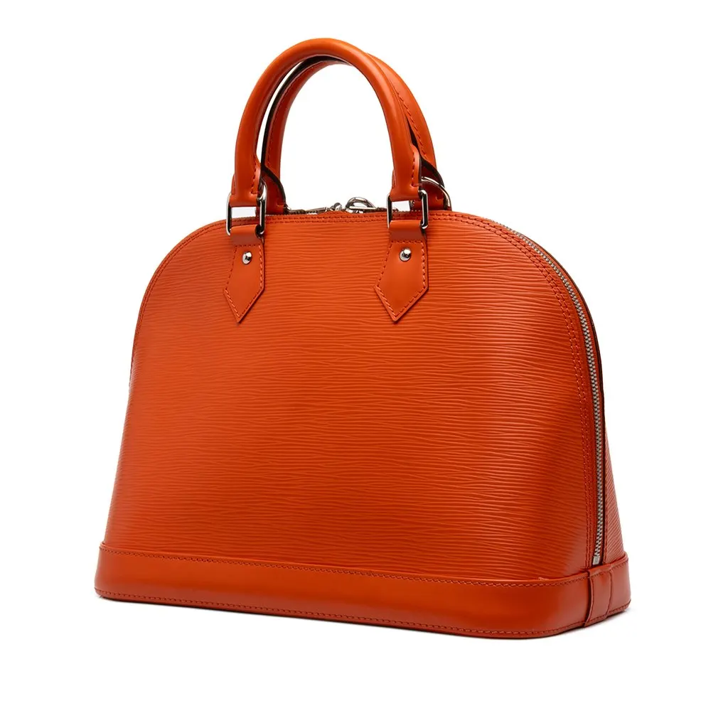 Louis Vuitton Epi Alma PM Orange Leather Very good - Back View