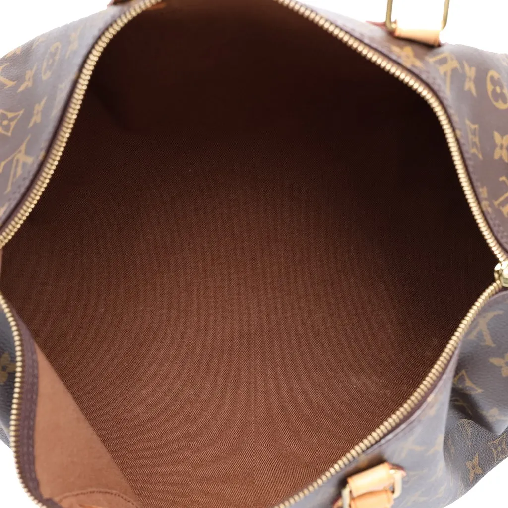 Louis Vuitton Monogram Speedy 40 Brown Canvas Good - Model View