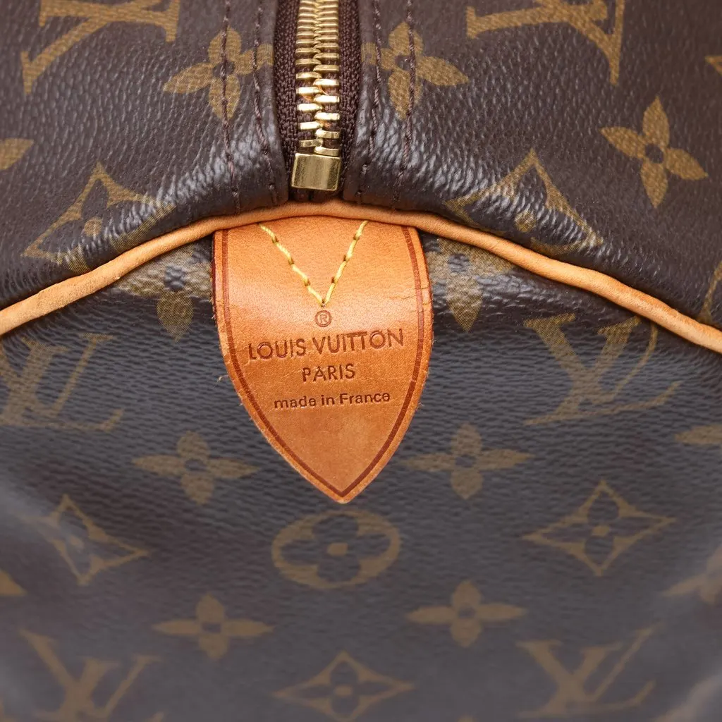 Louis Vuitton Monogram Speedy 40 Brown Canvas Good - Box View