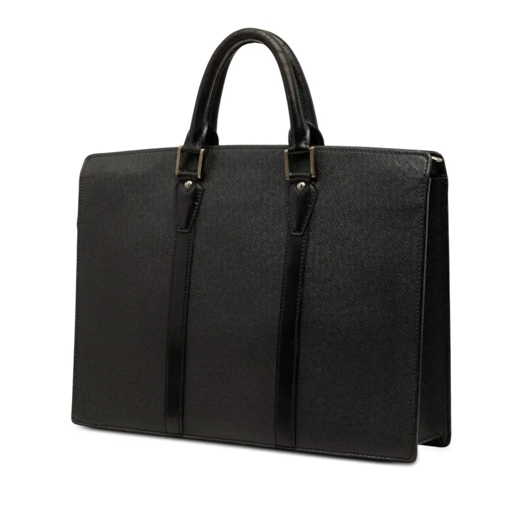 Louis Vuitton Taiga Lozan Black X-Large Leather | Pre-Owned