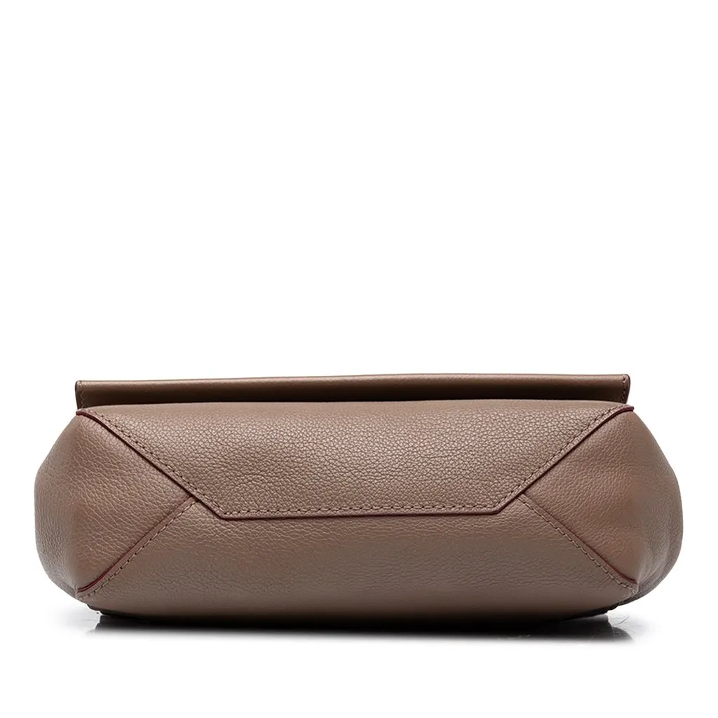 Louis Vuitton Leather Lockme II BB Brown Leather Very good - Inside View