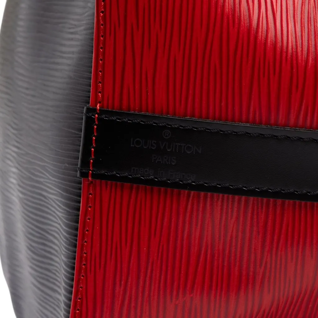 Louis Vuitton Epi Petit Bicolor Noe Red Leather Good - Box View