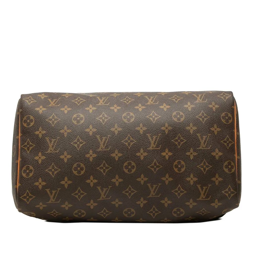 Louis Vuitton Monogram Speedy 35 Brown Good - Inside View