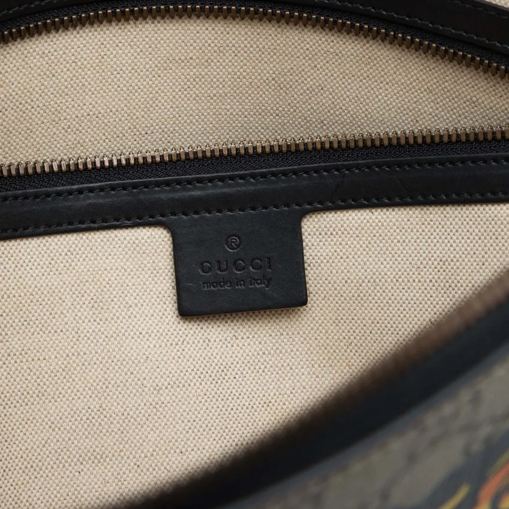 Gucci GG Supreme Angry Cat Crossbody Beige Very good - Box View