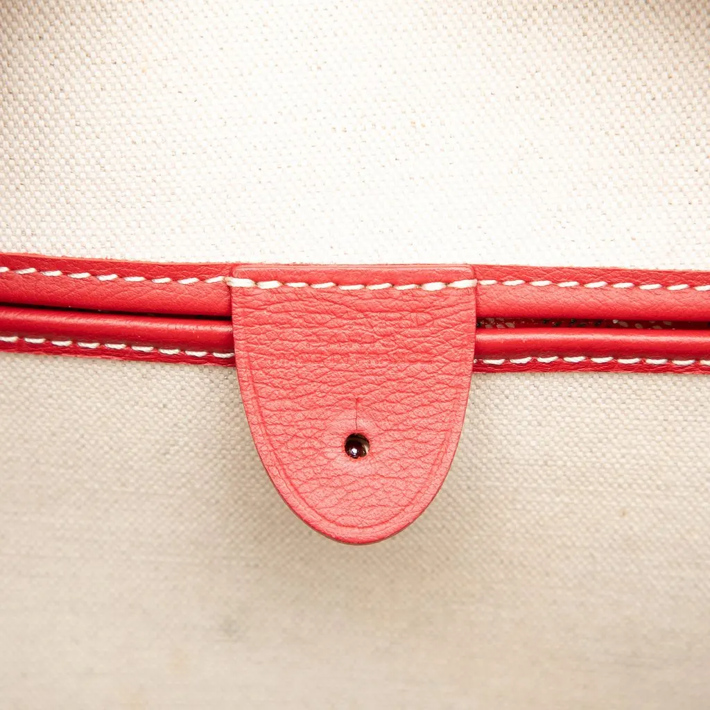 Goyard Goyardine Artois PM Red Canvas Very good - Box View