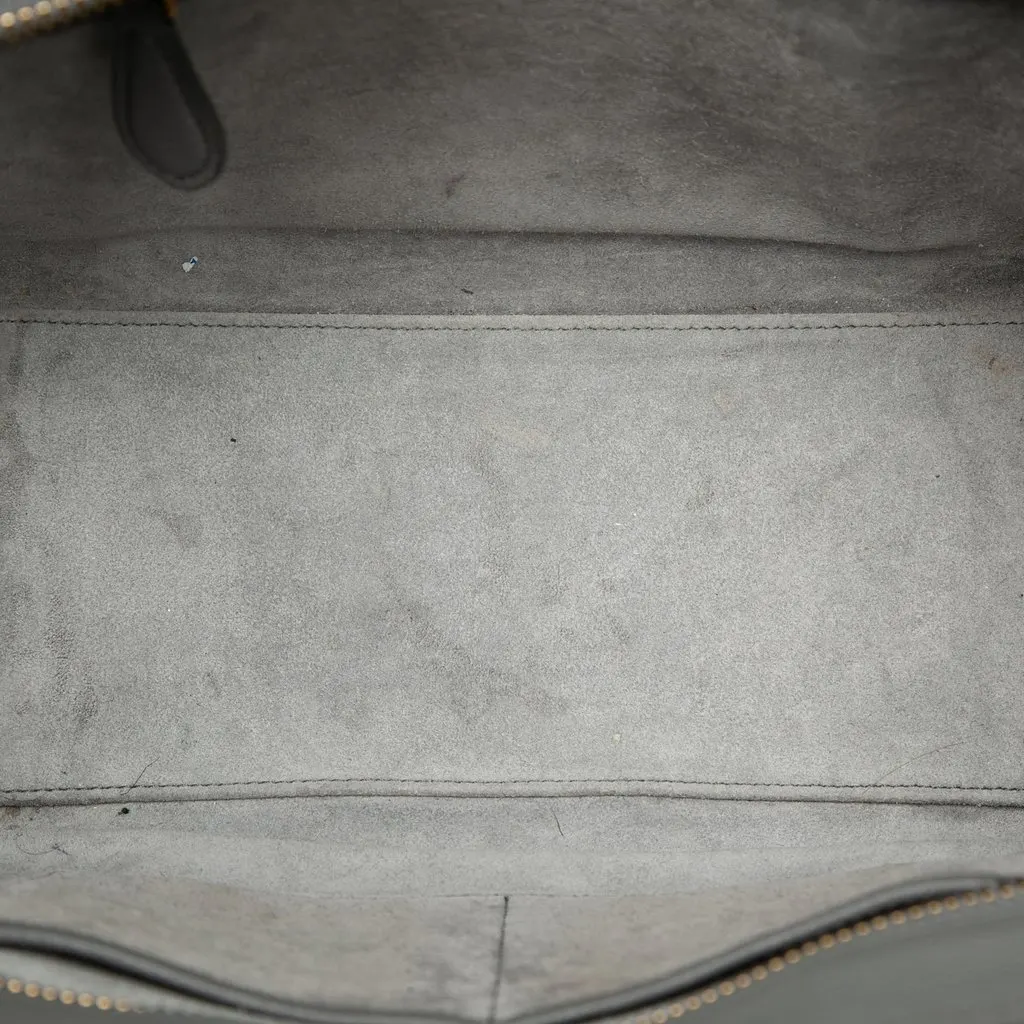 Celine Micro Calfskin Luggage Tote MultiColor Leather Good - Model View