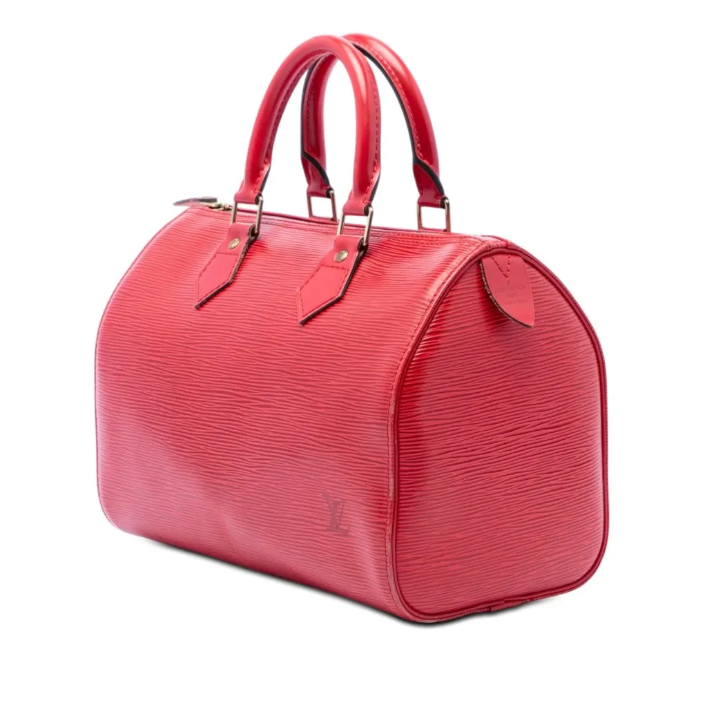 Louis Vuitton Epi Speedy 25 Red Leather Very good - Back View