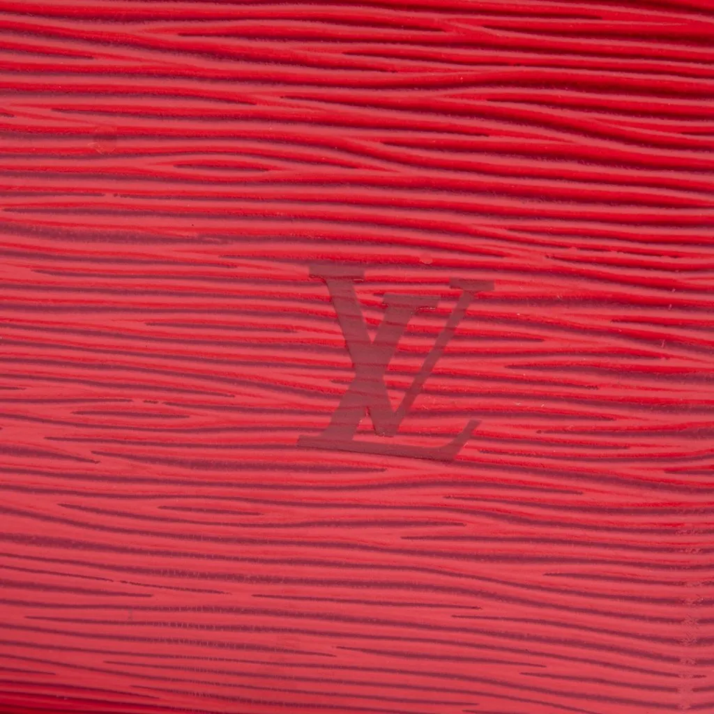 Louis Vuitton Epi Speedy 25 Red Leather Very good - Box View