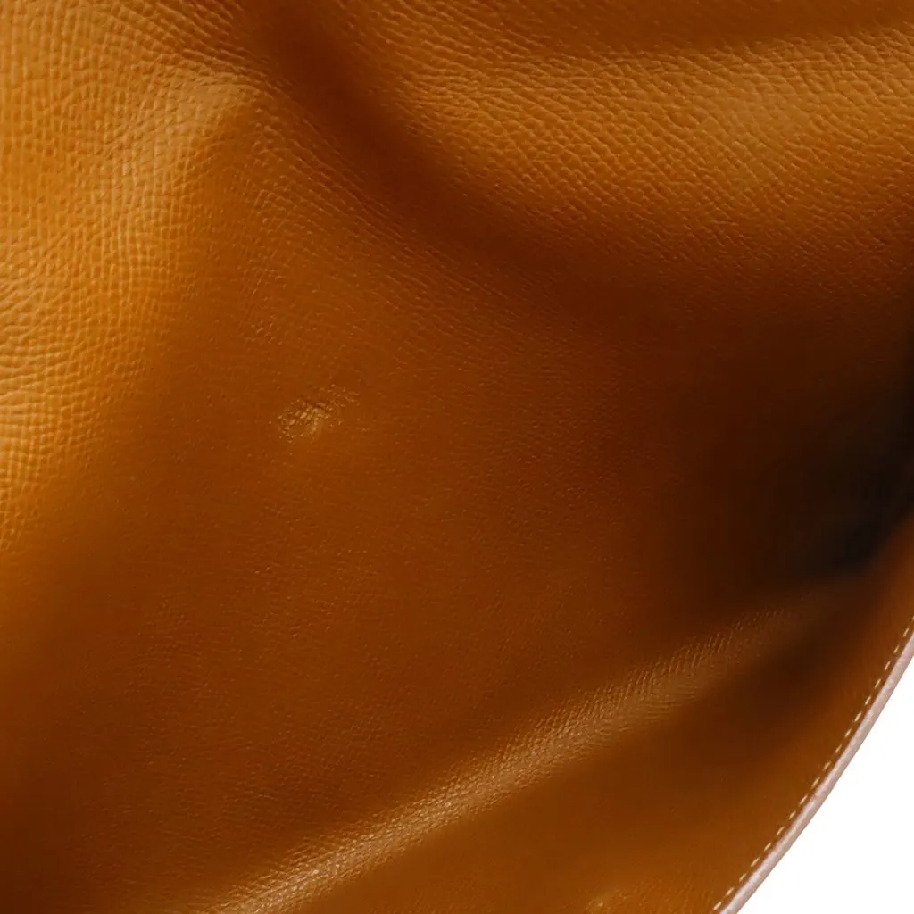 Hermès Courchevel Pochette Rio Brown Leather Very good - Inside View
