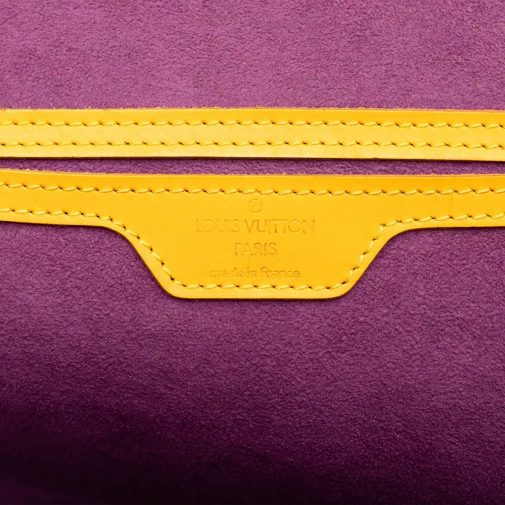 Louis Vuitton Epi Gobelins Yellow Leather Good - Box View