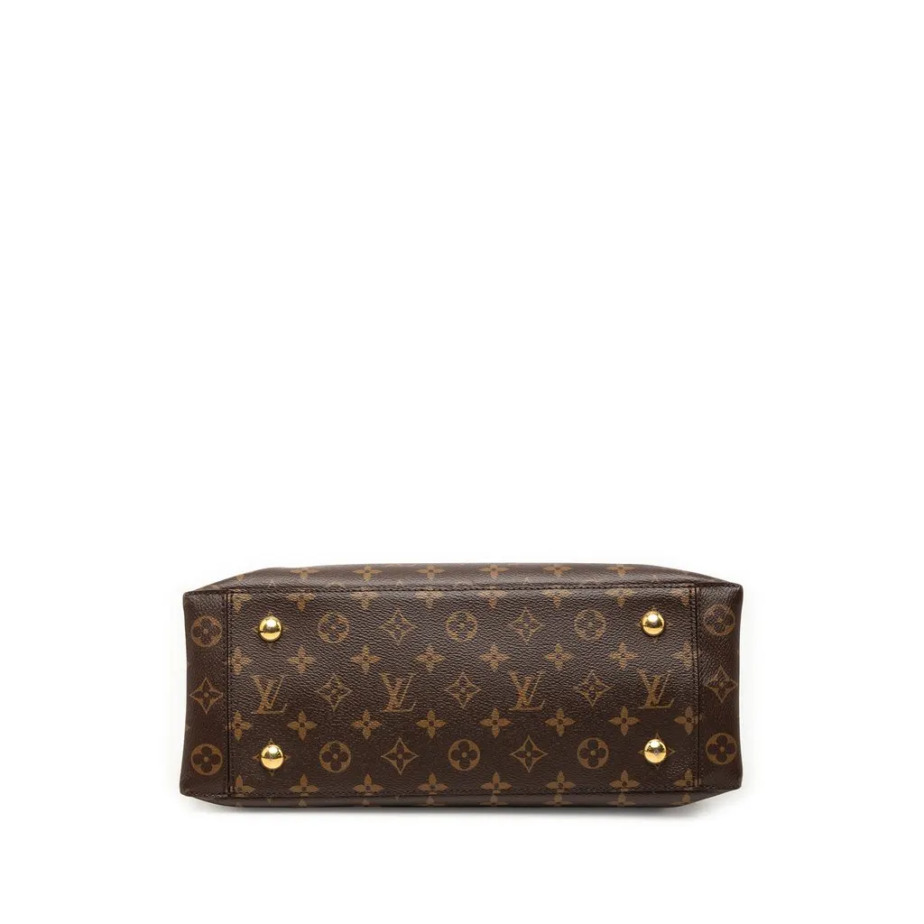 Louis Vuitton Monogram Flower Tote Brown Very good - Inside View