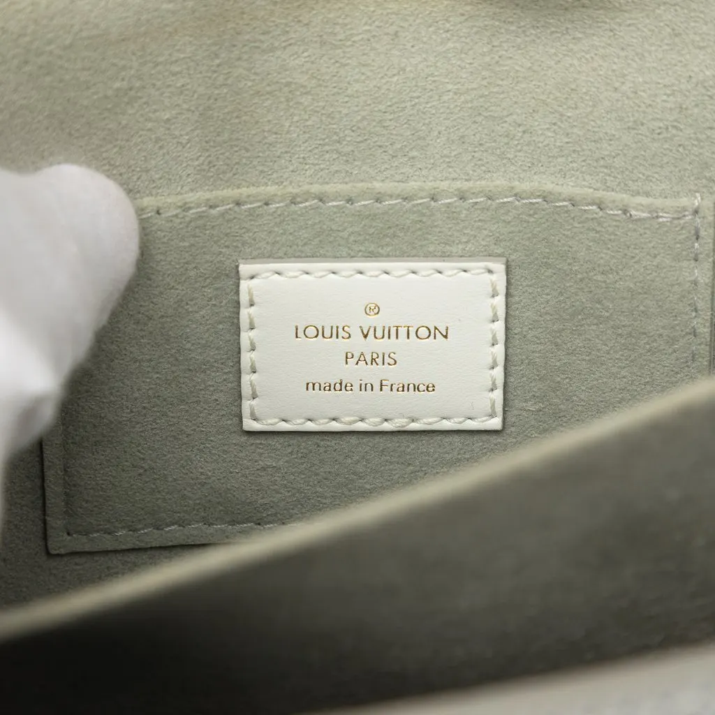 Louis Vuitton Epi Mini Dauphine White Leather Very good - Box View