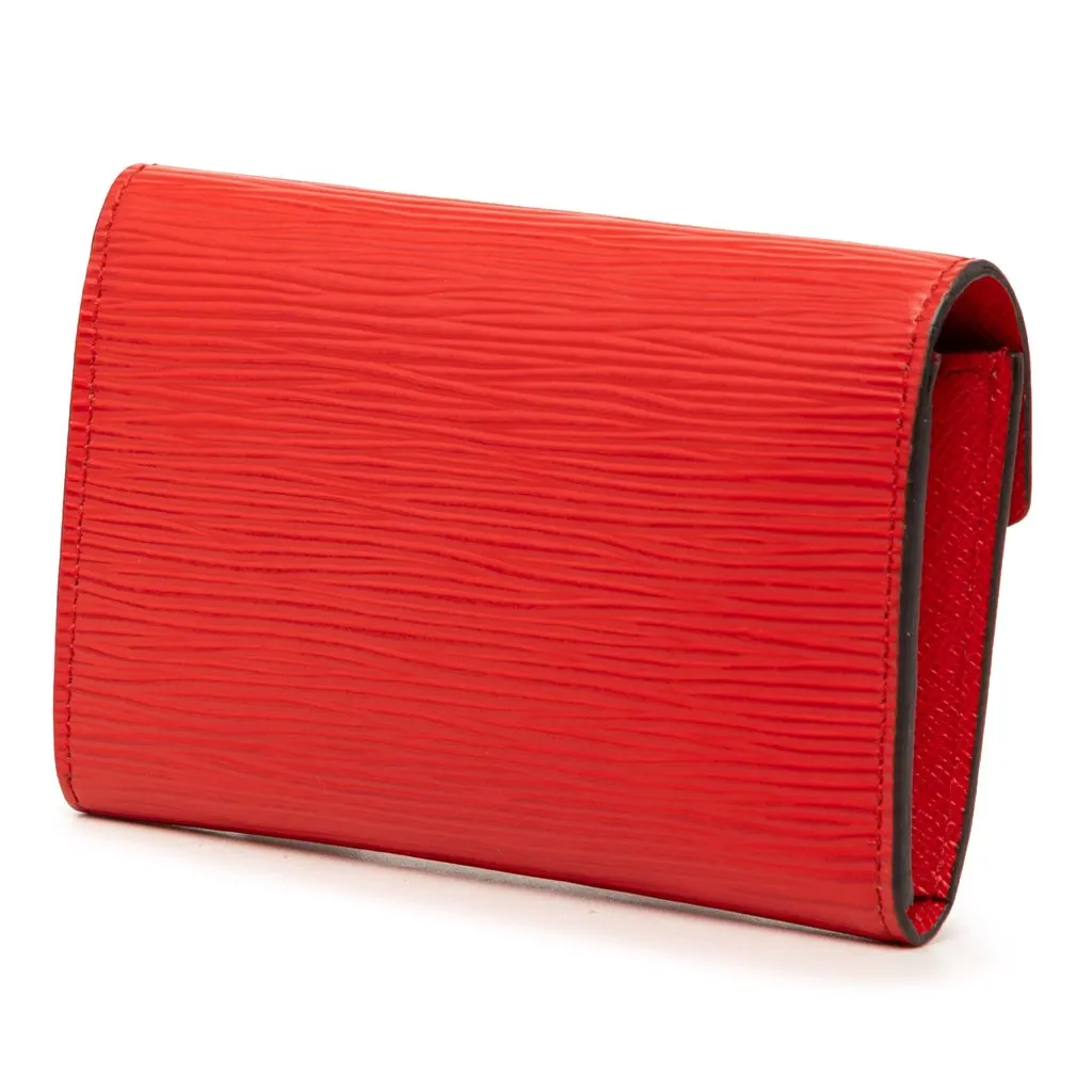 Louis Vuitton Epi Clefs Rabat Key Pouch Red Leather Very good - Back View