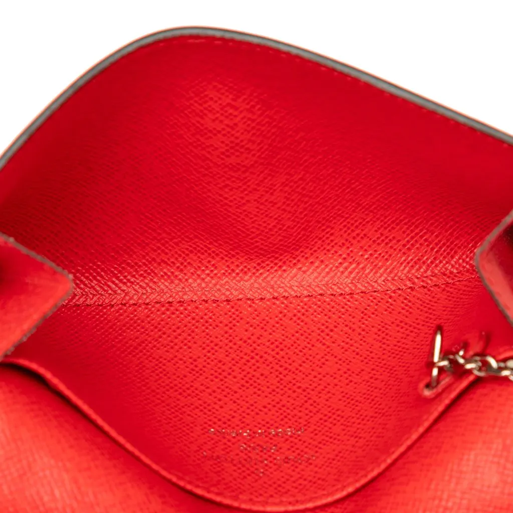 Louis Vuitton Epi Clefs Rabat Key Pouch Red Leather Very good - Model View