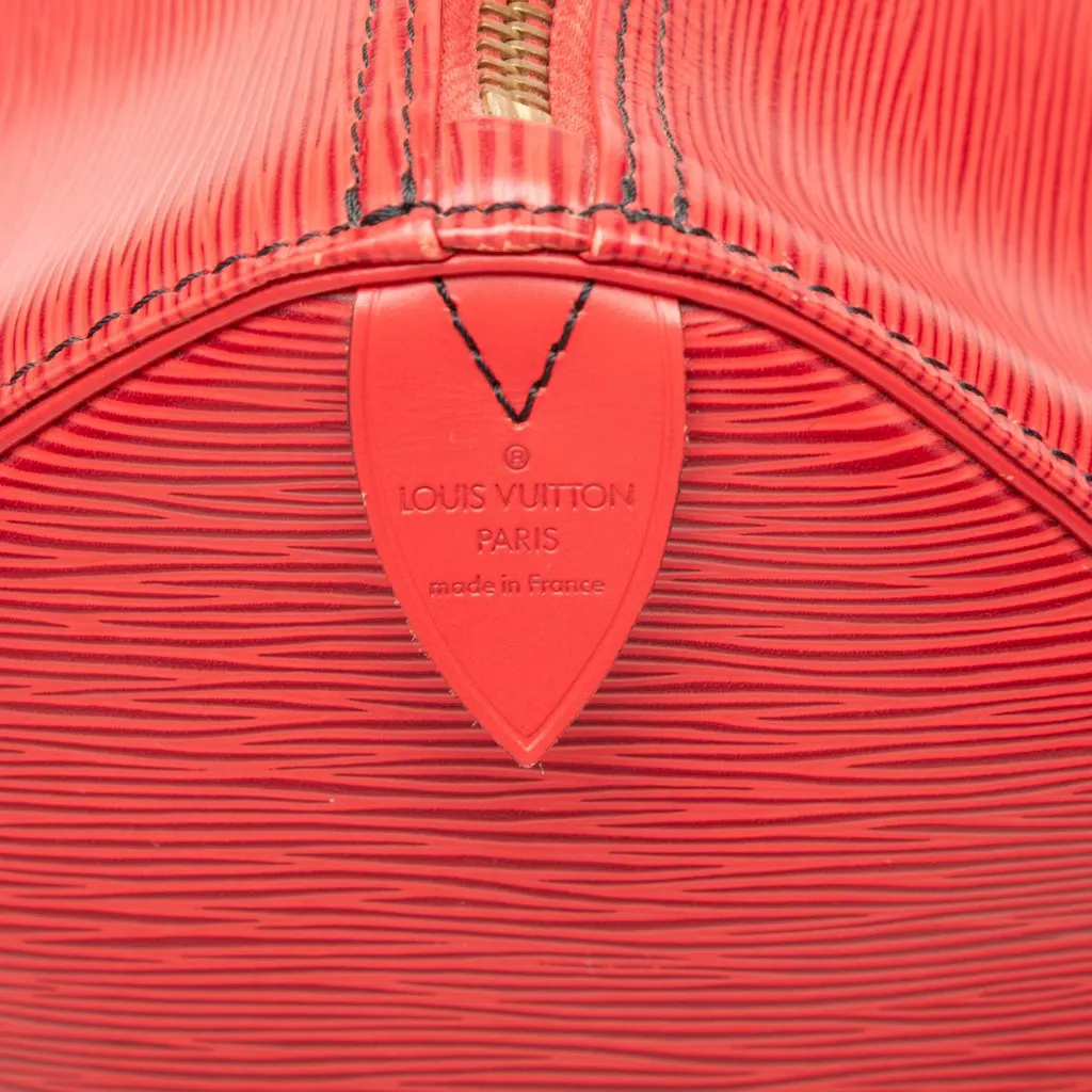 Louis Vuitton Epi Keepall 45 Red Leather Good - Box View