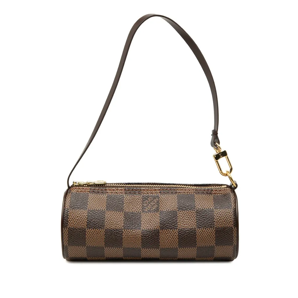 Louis Vuitton Damier Ebene Papillon Pochette Brown Very good - Front View