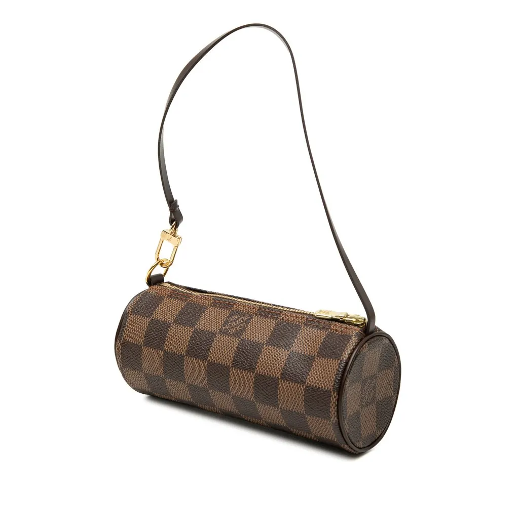 Louis Vuitton Damier Ebene Papillon Pochette Brown Very good - Back View