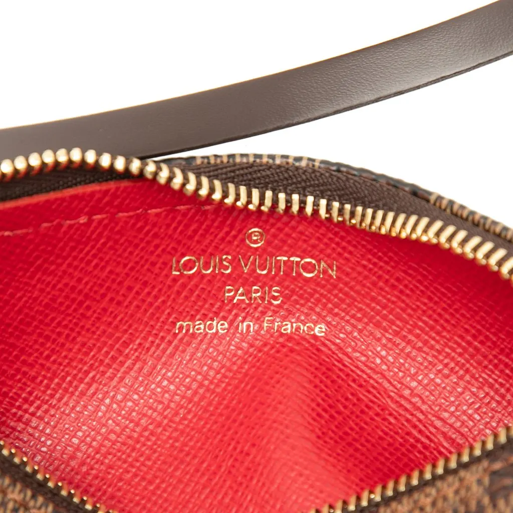 Louis Vuitton Damier Ebene Papillon Pochette Brown Very good - Box View