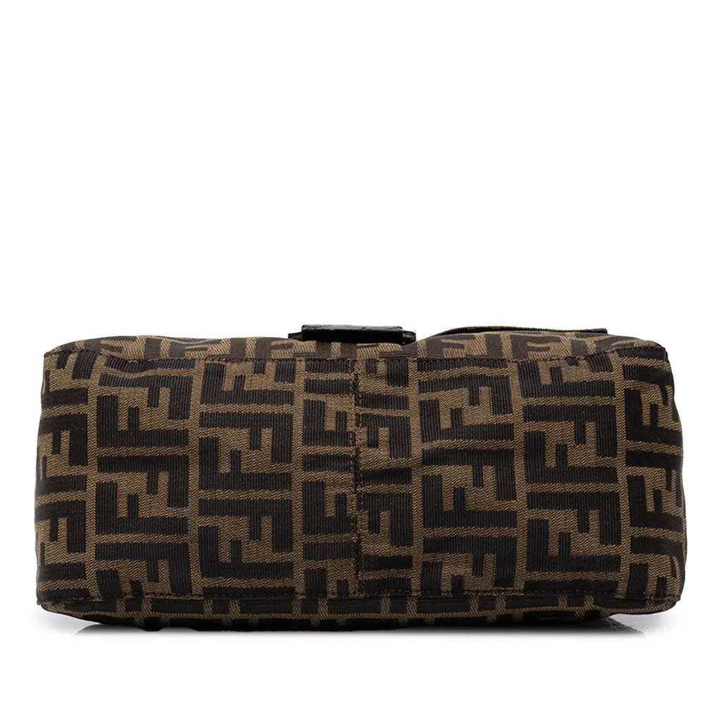 Fendi Zucca Canvas Mamma Forever Brown Canvas Good - Inside View