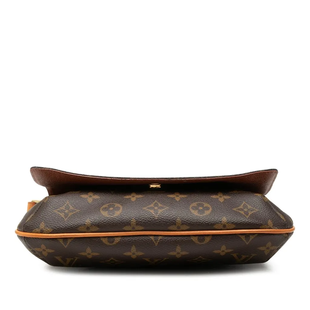 Louis Vuitton Monogram Musette Tango Short Strap Brown Very good - Inside View