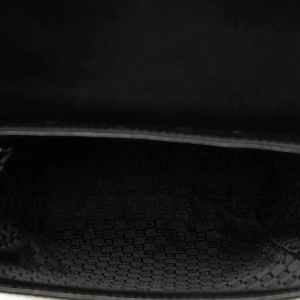 Gucci Nylon Crossbody Black Polyamide Good - Model View
