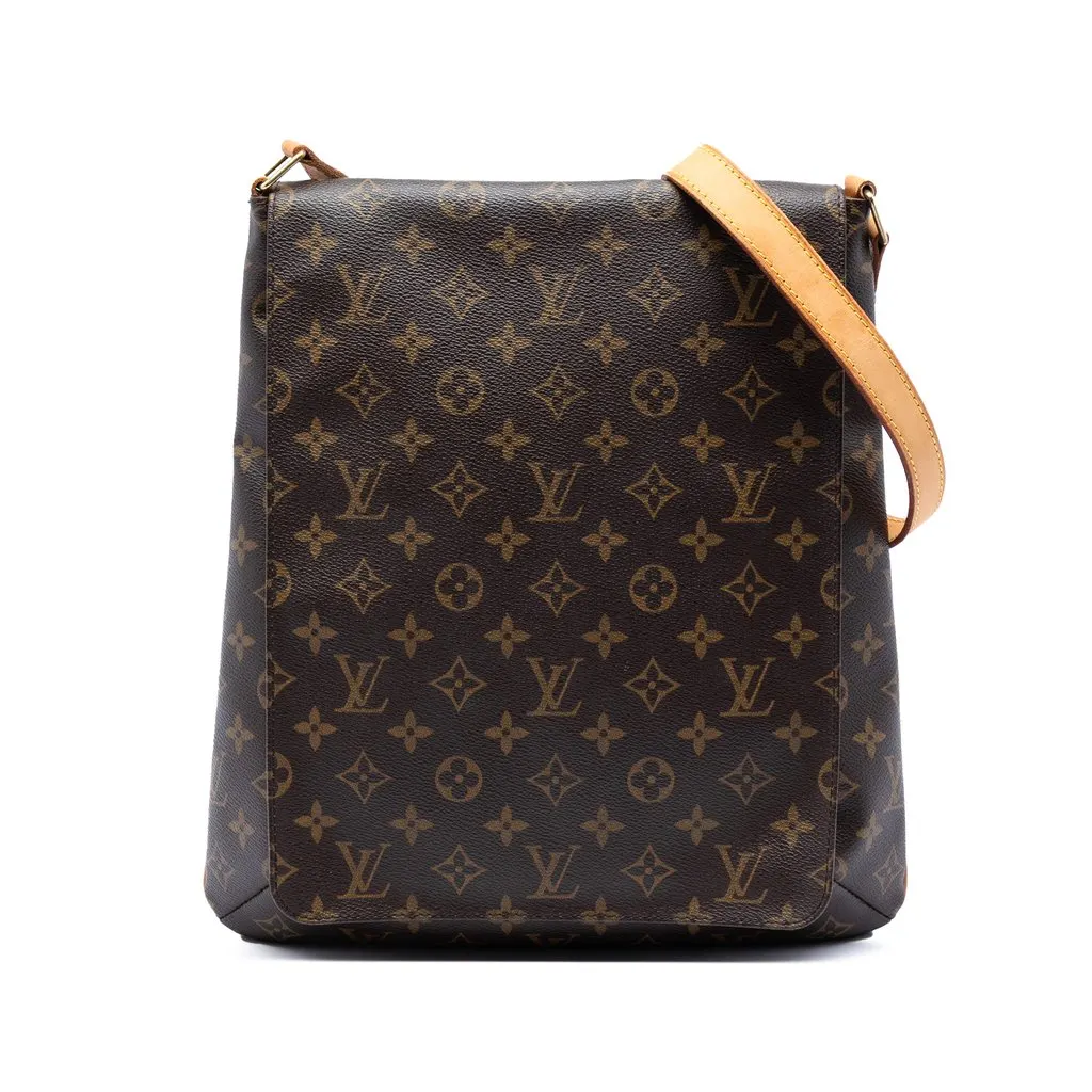 Louis Vuitton Monogram Musette Salsa Long Strap Brown Very good - Front View