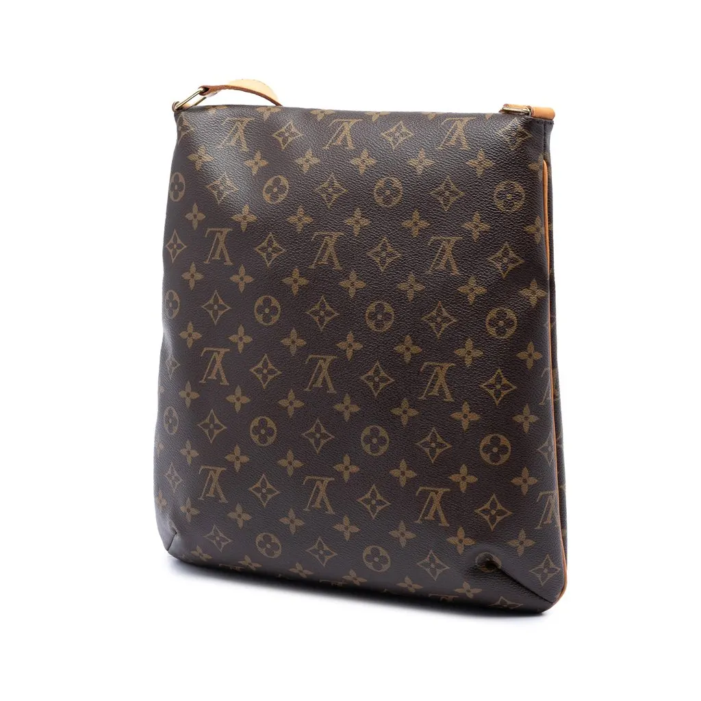 Louis Vuitton Monogram Musette Salsa Long Strap Brown Very good - Back View