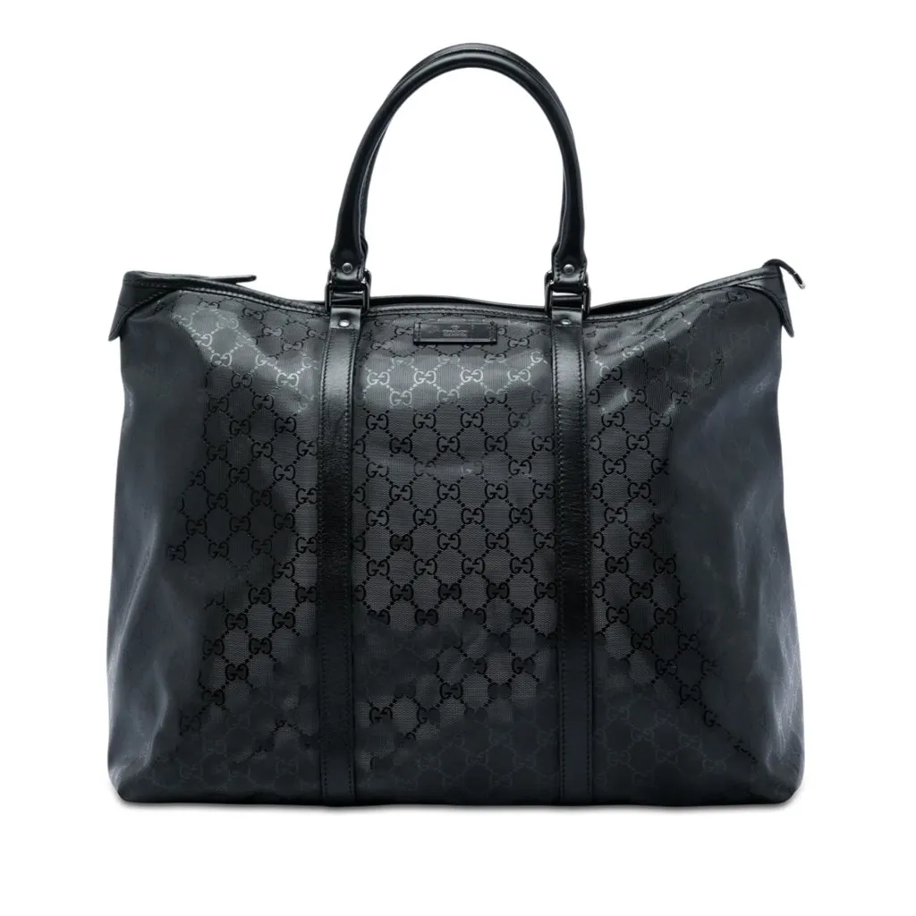Gucci GG Imprime Weekender Black Very good - Front View