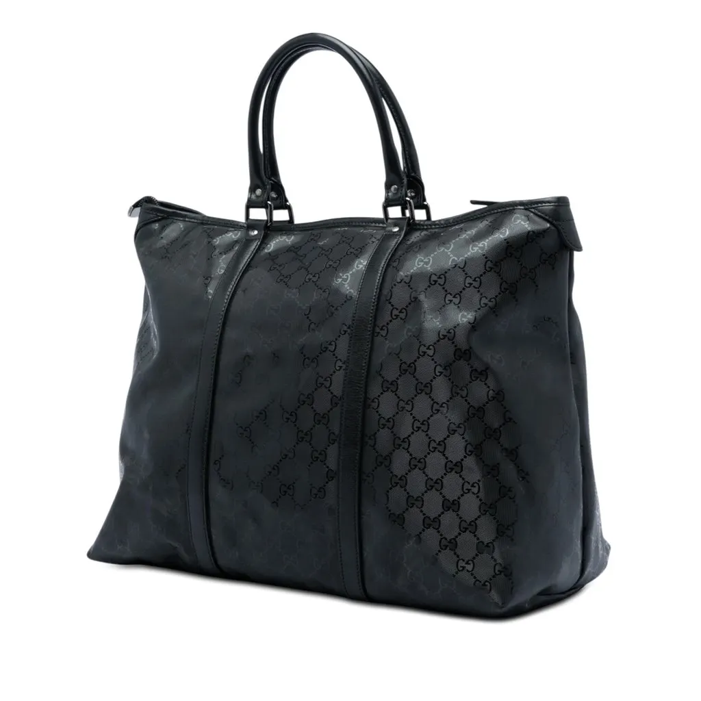 Gucci GG Imprime Weekender Black Very good - Back View