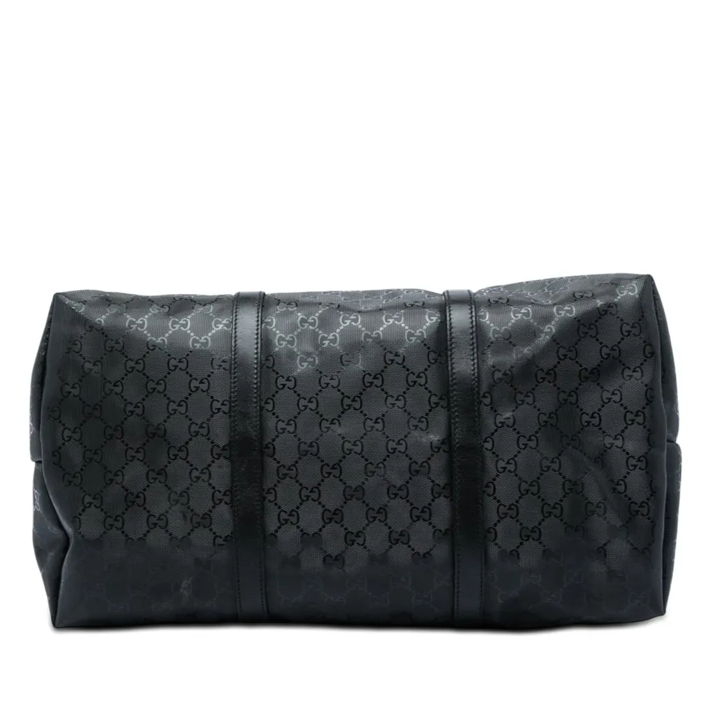 Gucci GG Imprime Weekender Black Very good - Inside View