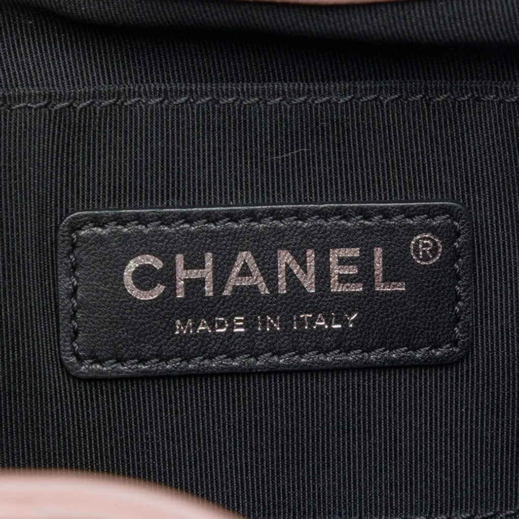 Chanel CC Multicolor Quilted Lambskin Cuba Drawstring Bucket Bag Black Leather Very good - Box View