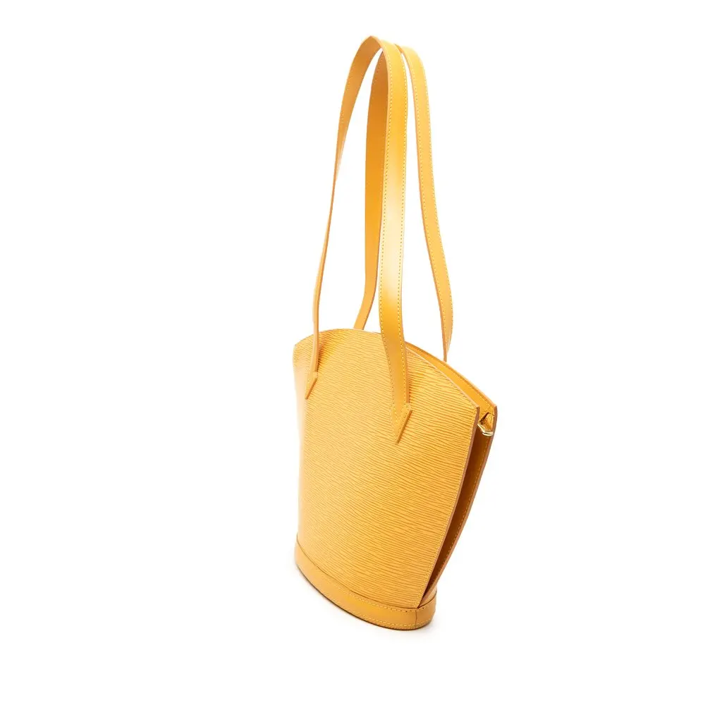Louis Vuitton Epi Saint Jacques PM Long Strap Yellow Leather Very good - Back View