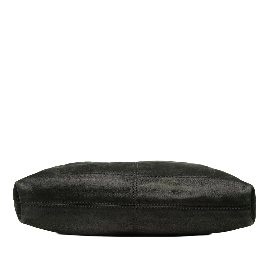 Fendi Metallic Calfskin Vitello Savana Forever Crossbody Black Leather Very good - Inside View